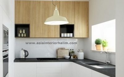 Kitchen A37 Oak wood - Asia Interior Halim