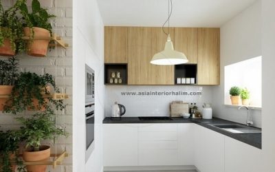 Kitchen A37 Oak wood - Asia Interior Halim.